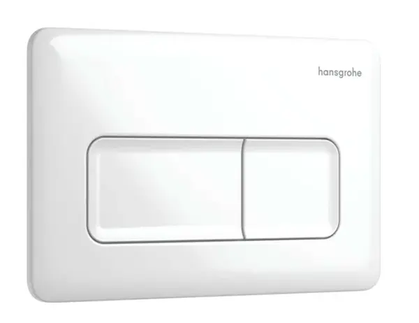 Hansgrohe iFrame Original Q - Ovládání splachování, bílá 66001450