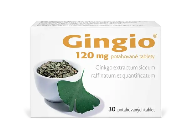 Gingio 120mg 30 potahovaných tablet