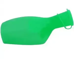 Láhev na moč s uzávěrem zelená 1l