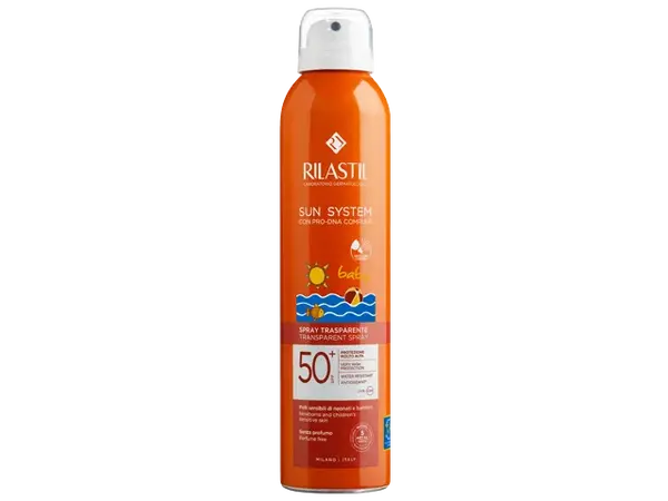 RILASTIL SUN dětský transparentní sprej SPF 50+ 200ml