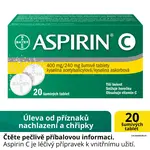 Aspirin C 400mg/240mg 20 šumivých tablet