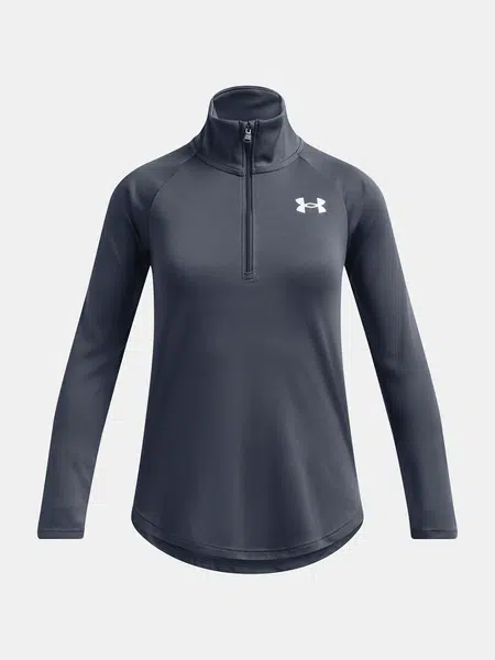 Dívčí tričko Under Armour Tech Graphic 1/2 Zip - Holky