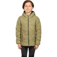 KILPI REBEKI Chlapecká zateplená bunda, světle zelená, velikost