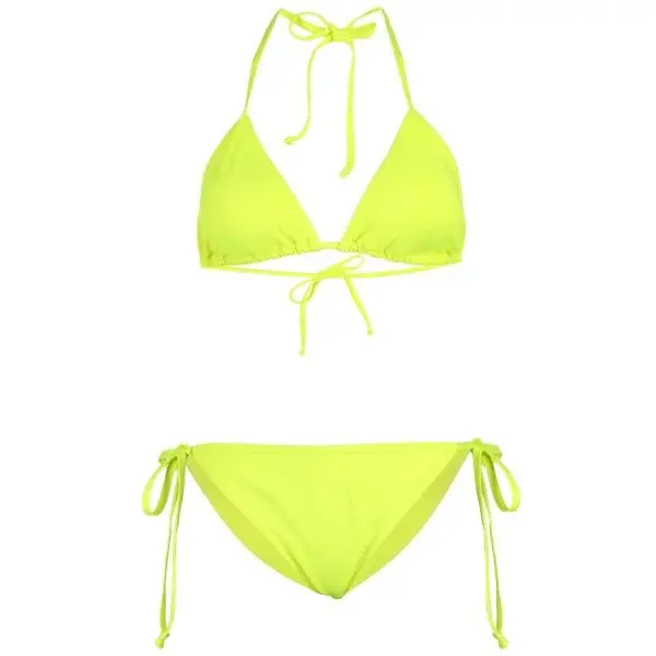 AQUOS TALISHA Dámské dvoudílné plavky, žlutá, velikost