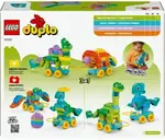 3 v 1: Dinosauři na kolečkách - Lego Duplo (10451)