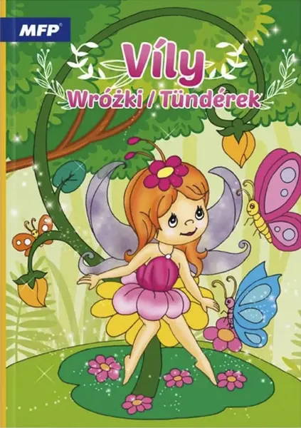 Omalovánky MFP A4 Víly 2