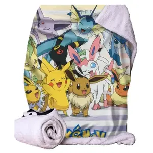 Přehoz Pokémon Evee 100x150 cm