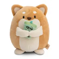 NICI plyš MyMochi Psík Hiro 16cm s bubble tea v darčekovom balení, 11x12x6,5cm