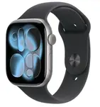 APPLE Watch 11 GPS 46mm Space Grey Aluminium Case with Black Sport Band - S/M