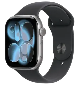 APPLE Watch 11 GPS 46mm Space Grey Aluminium Case with Black Sport Band - S/M