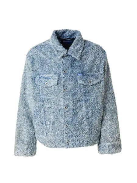 HUGO Prechodná bunda 'Kirkby'  modrá denim