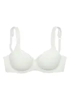 LASCANA Podprsenka  šedobiela