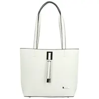 Dámska kabelka na rameno biela - Delami Athena Aura