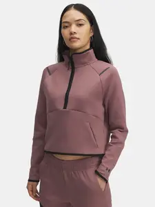 Dámská mikina Under Armour Unstoppable Flc HZ-BRN - Dámské