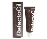 Farba na obočie a riasy RefectoCil 15 ml - č.3, hnedá (2030) + darček zadarmo