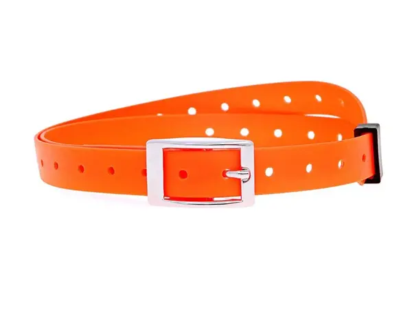 Dogtrace Plastový obojok oranžový 2,5 x 70 cm