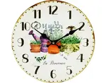Nástenné hodiny Zahrada 30 cm, MDF%