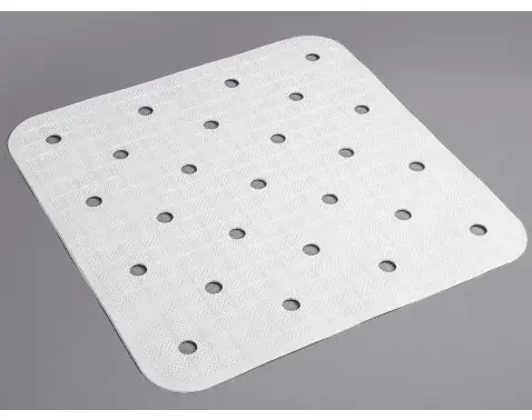 Protišmyková podložka do sprchy 54x54 cm, biela%