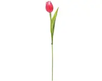 Umelá kvetina Tulipán 43 cm, červený%