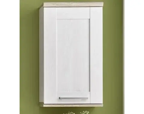 Kúpeľňová závesná  skrinka Romance, smrekovec/dub%