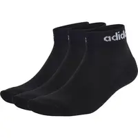 adidas C LIN ANKLE 3P Členkové ponožky, čierna, veľkosť