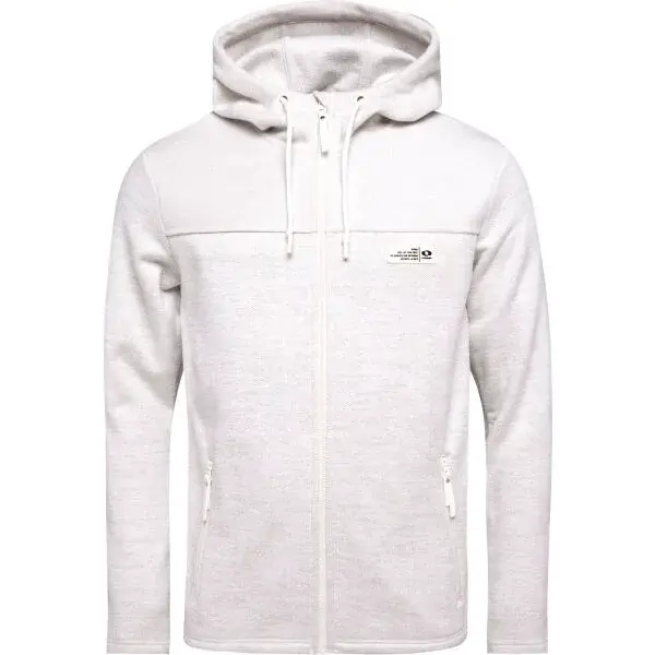 LOAP GORAN Pánska voľnočasová mikina, béžová, veľkosť