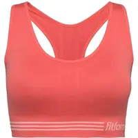 Fitforce POSTALA Dámska bezšvová podprsenka, lososová, veľkosť