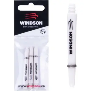Windson NYLON SHAFT SHORT 3 KS Set náhradných nylonových násadiek, transparentná, veľkosť