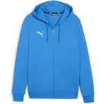 Puma TEAMGOAL CASUALS HOODED Pánska mikina, modrá, veľkosť