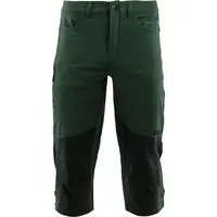 ALPINE PRO HEDAC 3/4 Pánske outdoorové 3/4 nohavice, tmavo zelená, veľkosť