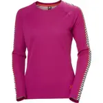 Helly Hansen W LIFA ACTIVE STRIPE CREW Dámske funkčné tričko, ružová, veľkosť