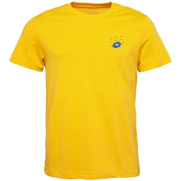 Lotto LOGO FLY TEE Pánske tričko, žltá, veľkosť