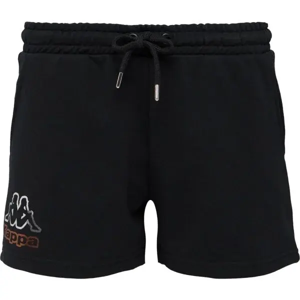 Kappa LOGO FELLINA Dámske šortky, čierna, veľkosť