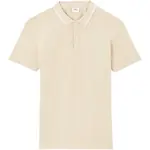 CELIO LEPRIME Pánske polo tričko, béžová, veľkosť