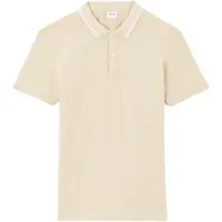 CELIO LEPRIME Pánske polo tričko, béžová, veľkosť