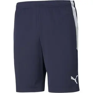 Puma TEAM LIGA TRAINING SHORTS Pánske futbalové kraťasy, tmavo modrá, veľkosť