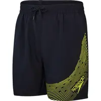 Speedo SPEEDO MEDLEY LOGO 15" Chlapčenské kúpacie šortky, čierna, veľkosť