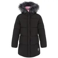 LOAP TORA Dievčenská  bunda, tmavo sivá, veľkosť 112-116