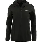 ALPINE PRO BREFA Dámska softshellová bunda, čierna, veľkosť