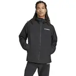 adidas TERREX MULTY 2L RAIN JACKET Pánska outdoorová bunda, čierna, veľkosť XXL