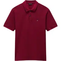 Napapijri ELBAS Pánske polo tričko, vínová, veľkosť