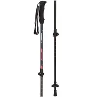 Crossroad CHEROKEE Trojdielne trekové palice, červená, veľkosť
