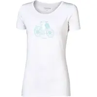 PROGRESS SASA CITYBIKE Dámske bambusové tričko, biela, veľkosť