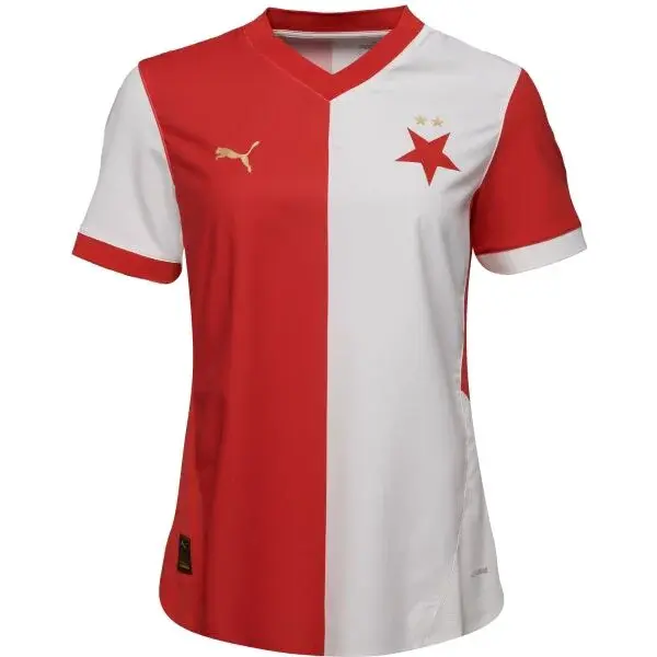 Puma SKS HOME SHIRT REPLICA JR Chlapčenský dres, červená, veľkosť