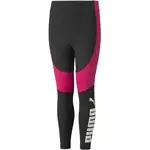 Puma FAVORITE LOGO HIGH-WAIST 7/8 TIGHTS G Dievčenské legíny, čierna, veľkosť