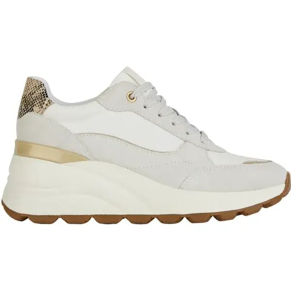 Geox D SPHERICA Dámska voľnočasová obuv, biela, veľkosť