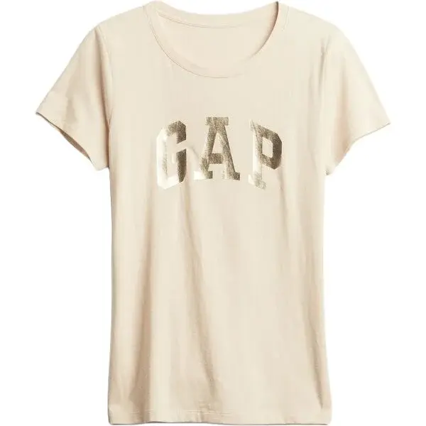 GAP CLASSIC Dámske tričko, béžová, veľkosť