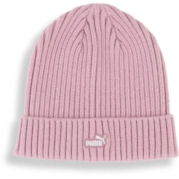 Puma ESSENTIALS PATCH MID CROWN BEANIE Zimná čiapka, ružová, veľkosť