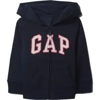 GAP V- FRCH LOGO Dievčenská mikina s logom, tmavo modrá, veľkosť 4Y