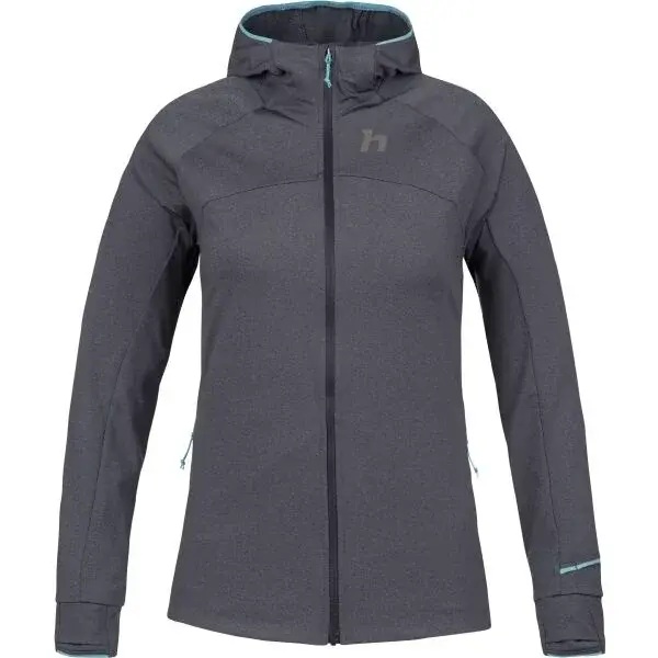 Hannah ELIN Dámske bavlnené tričko, tmavo sivá, veľkosť